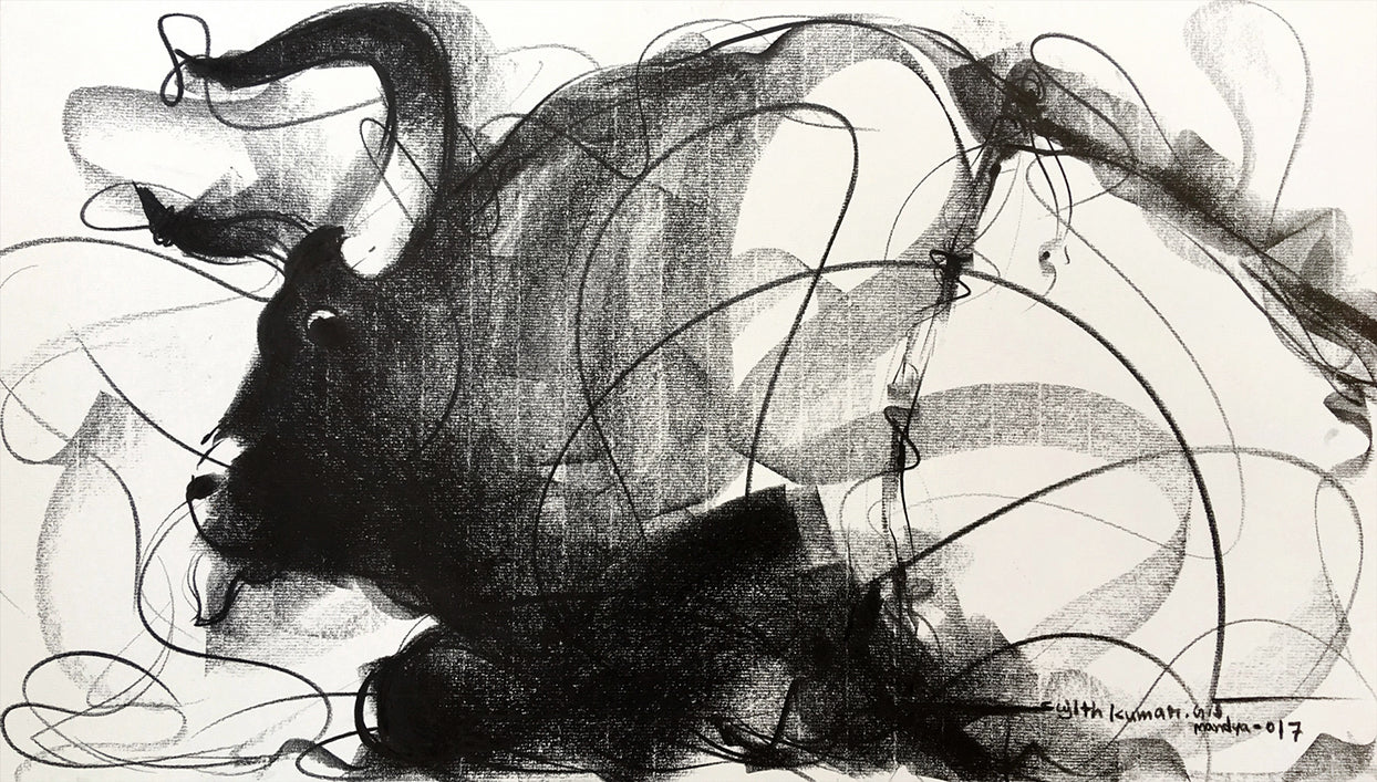 Bull Drawing-648