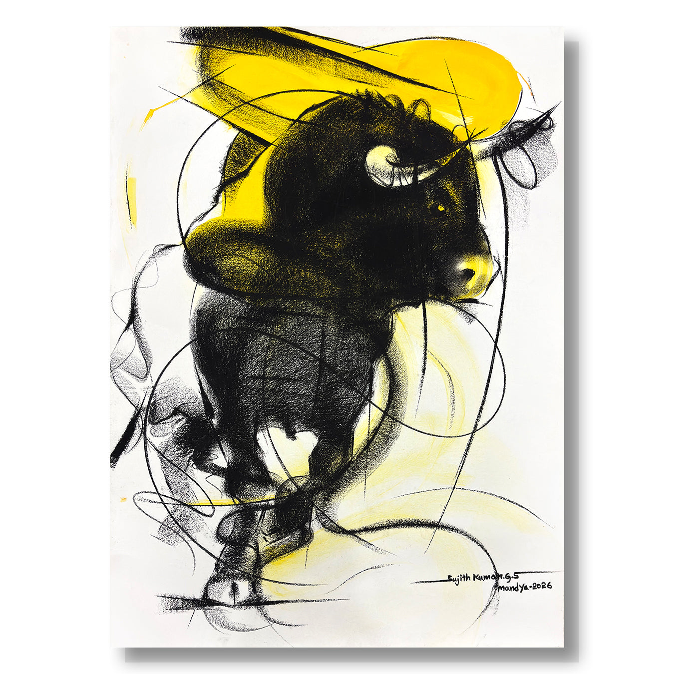 Bull Drawing-1006