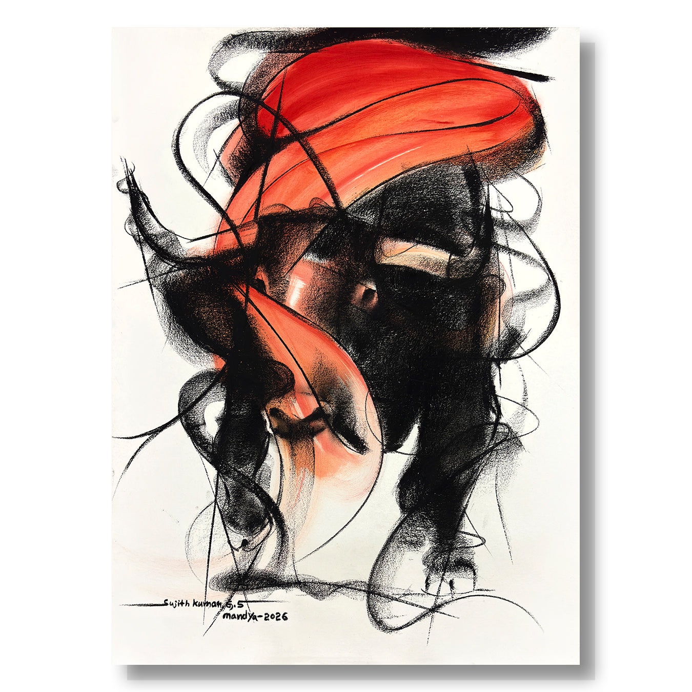 Bull Drawing-1007