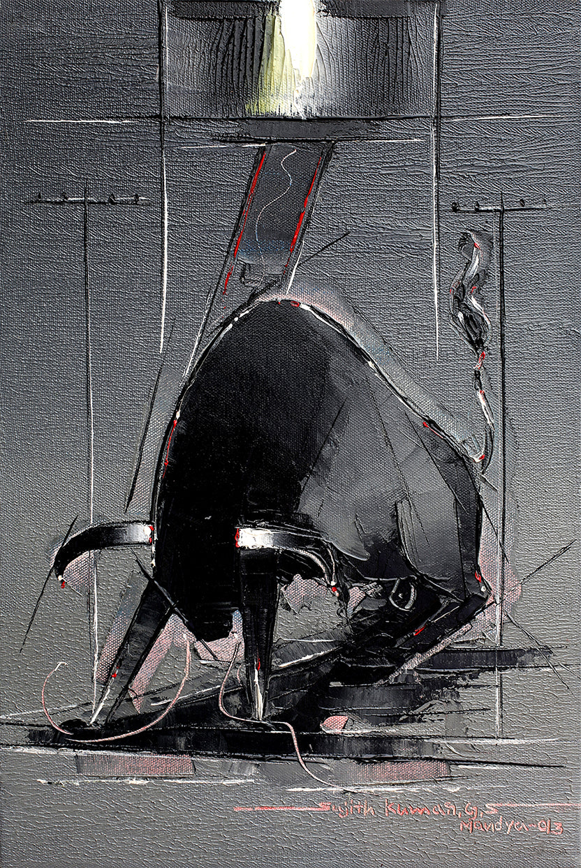 Bull-109 - SUJITH KUMAR GS MANDYA Art Studio Gallery (SKGSM Art Studio Gallery)