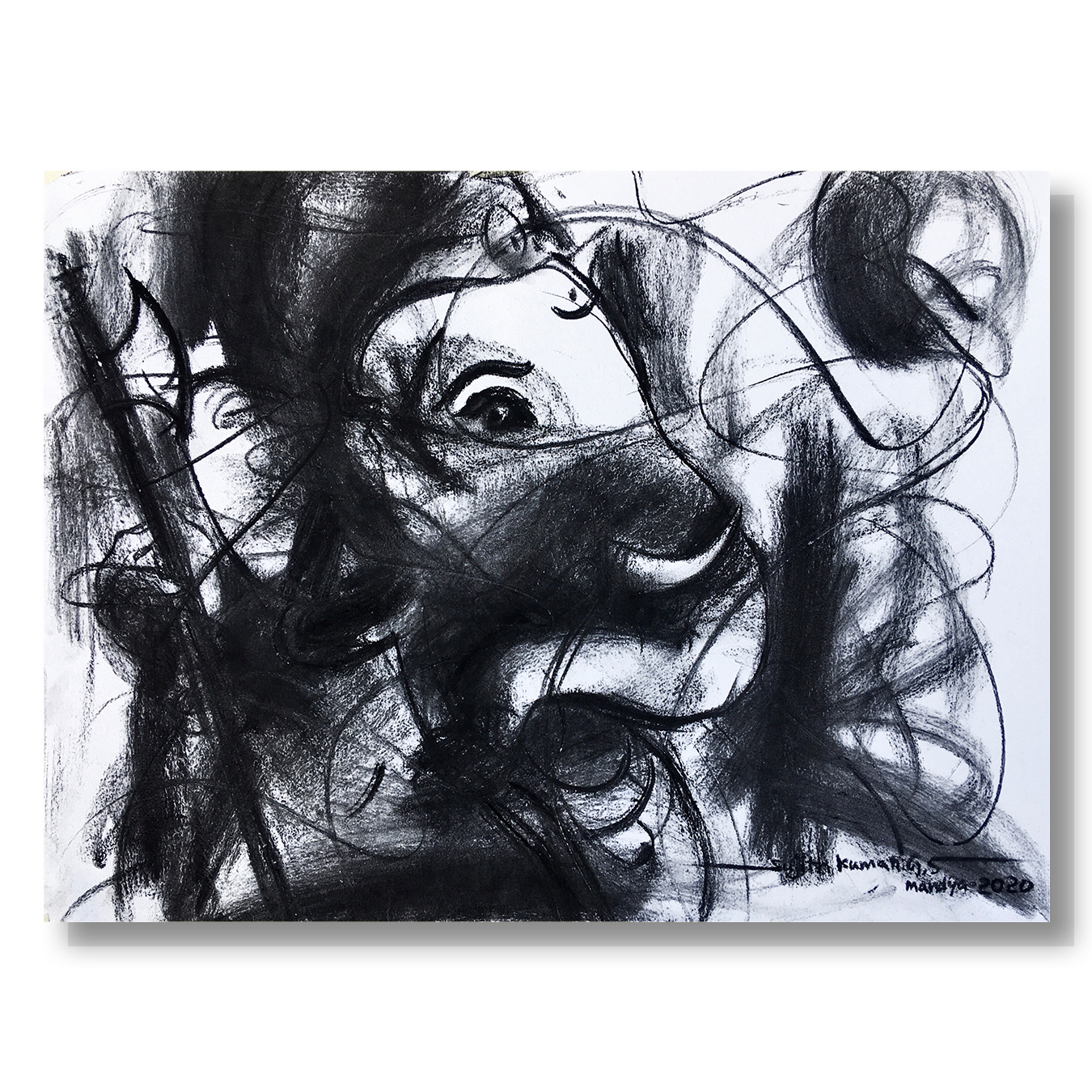 Ganesha-31 - SUJITH KUMAR GS MANDYA Art Studio Gallery (SKGSM Art Studio Gallery)