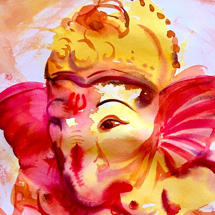 Ganesha-29 - SUJITH KUMAR GS MANDYA Art Studio Gallery (SKGSM Art Studio Gallery)