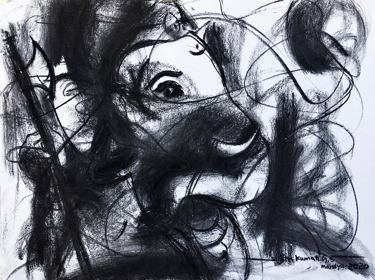 Ganesha-31 - SUJITH KUMAR GS MANDYA Art Studio Gallery (SKGSM Art Studio Gallery)