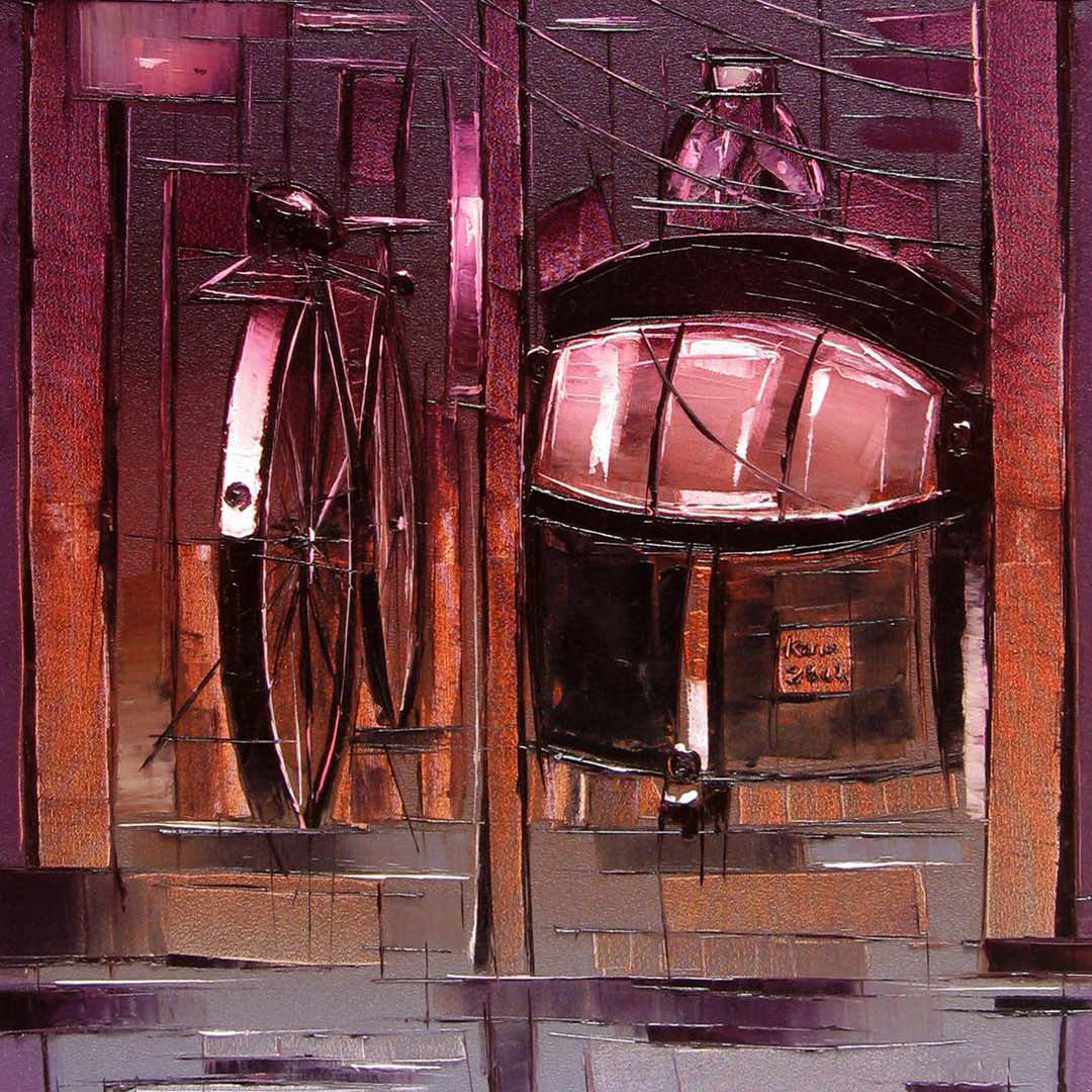 Traffic Control-01 - SUJITH KUMAR GS MANDYA Art Studio Gallery (SKGSM Art Studio Gallery)