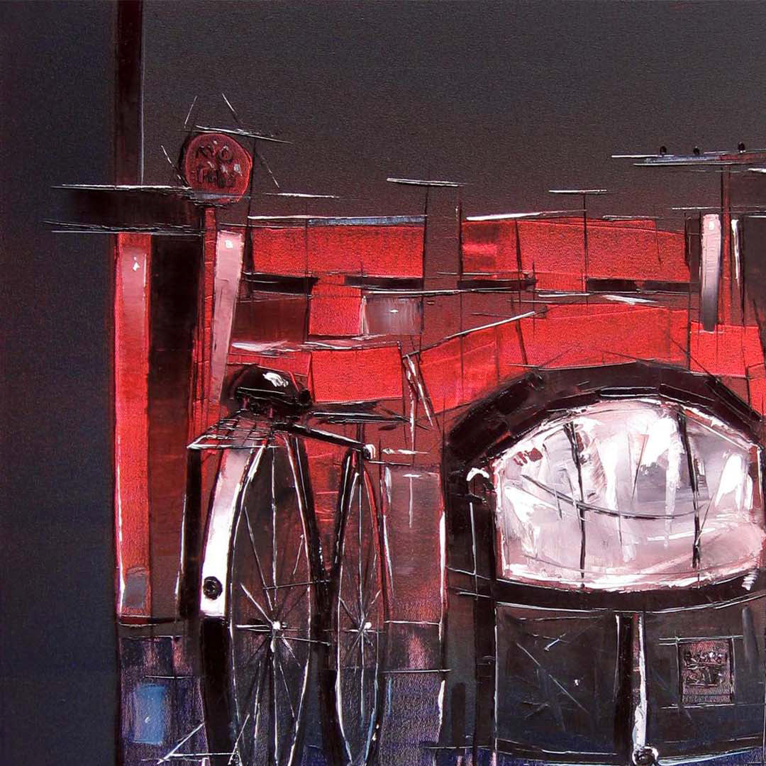 Traffic Control-03 - SUJITH KUMAR GS MANDYA Art Studio Gallery (SKGSM Art Studio Gallery)