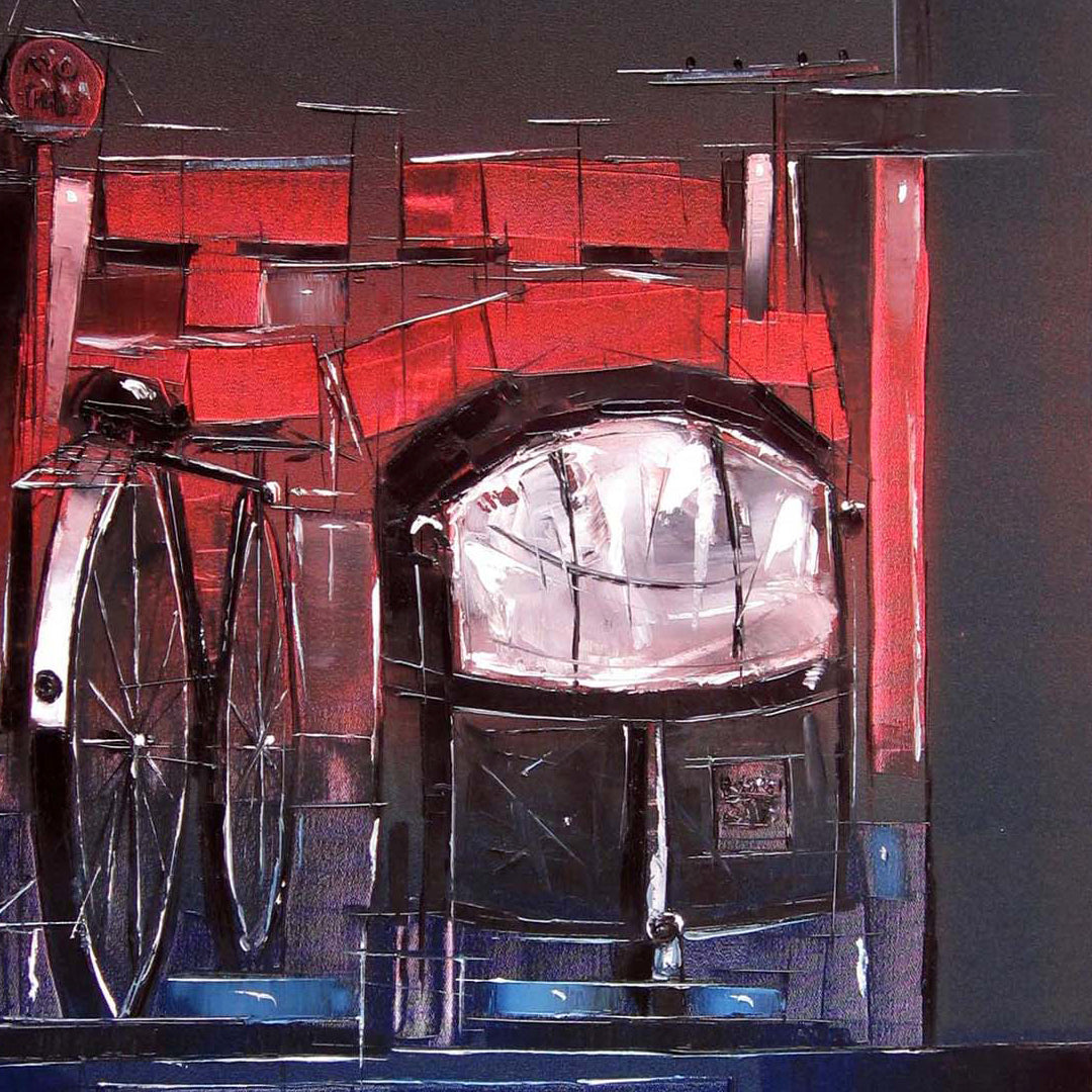 Traffic Control-03 - SUJITH KUMAR GS MANDYA Art Studio Gallery (SKGSM Art Studio Gallery)