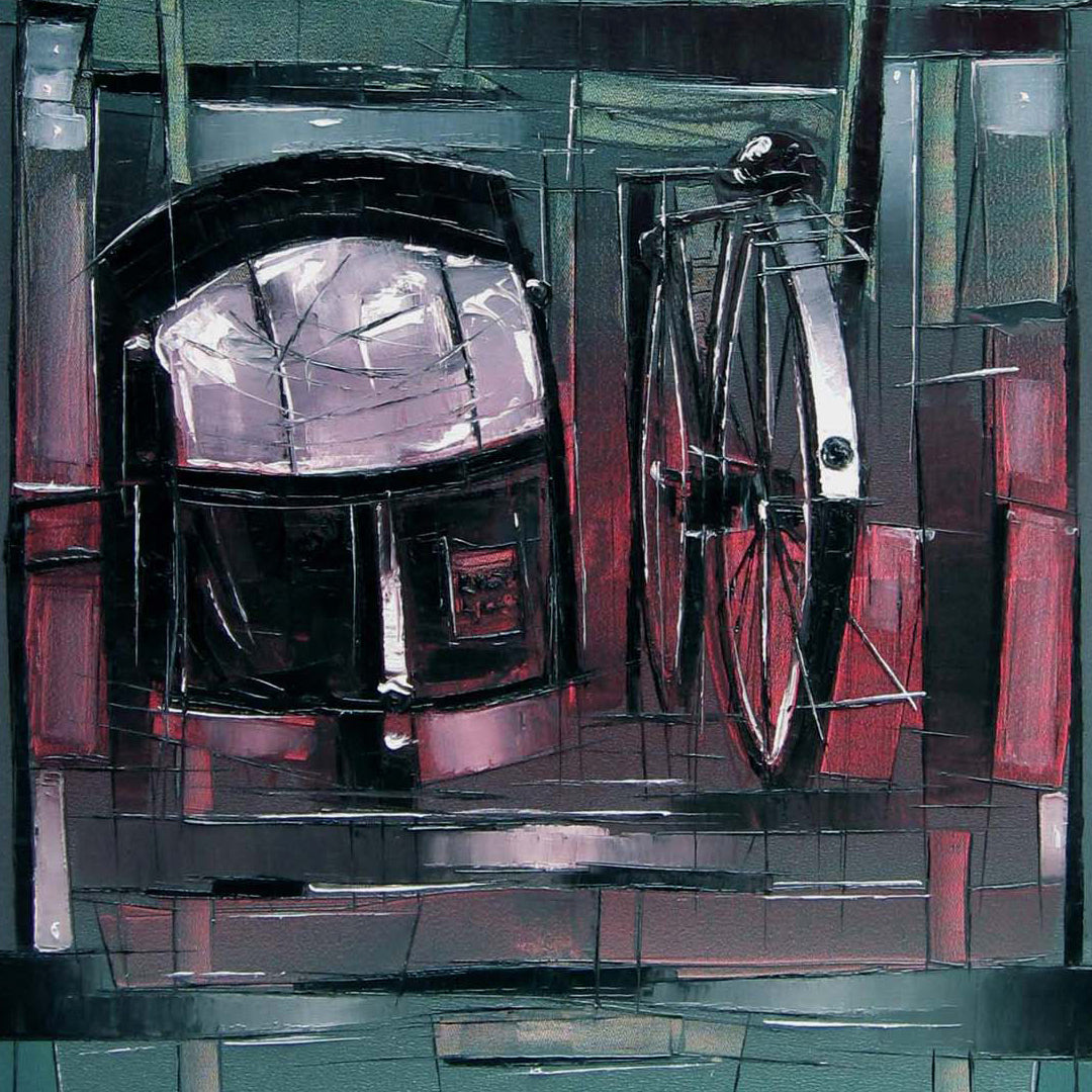 Traffic Control-04 - SUJITH KUMAR GS MANDYA Art Studio Gallery (SKGSM Art Studio Gallery)
