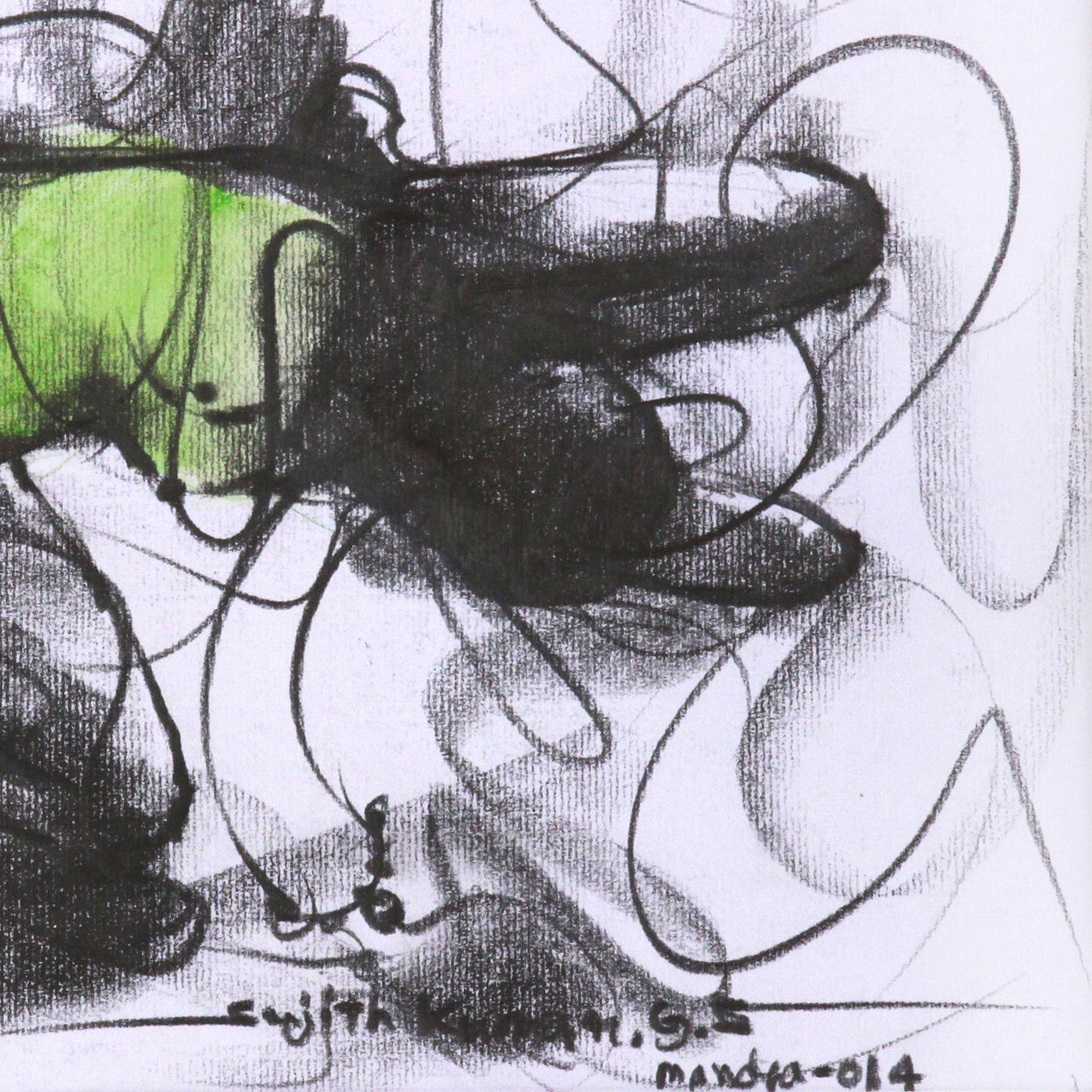 Nude Drawing-101 - SUJITH KUMAR GS MANDYA Art Studio Gallery (SKGSM Art Studio Gallery)