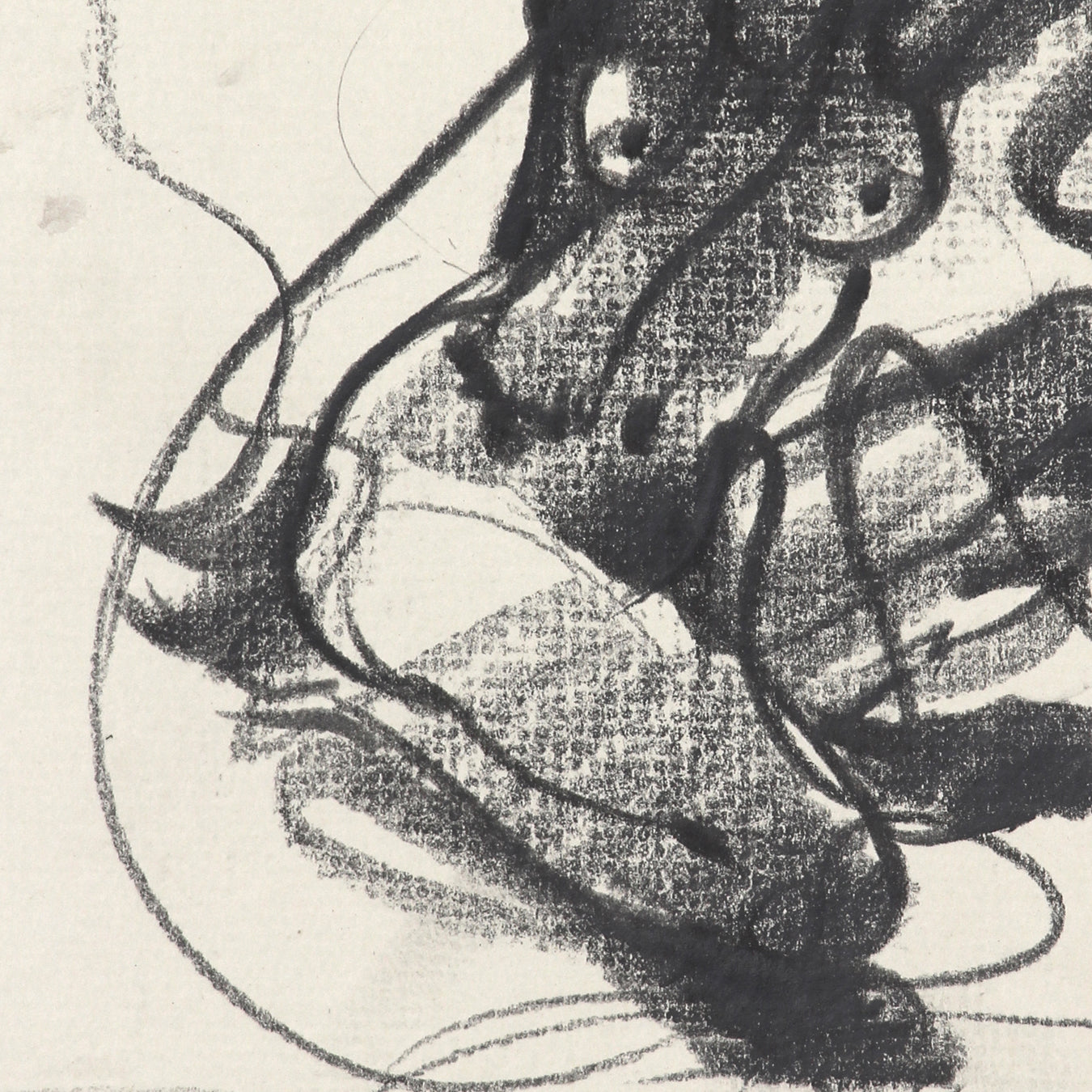Nude Drawing-109 - SUJITH KUMAR GS MANDYA Art Studio Gallery (SKGSM Art Studio Gallery)