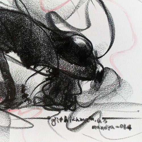 Nude Drawing-079 - SUJITH KUMAR GS MANDYA Art Studio Gallery (SKGSM Art Studio Gallery)