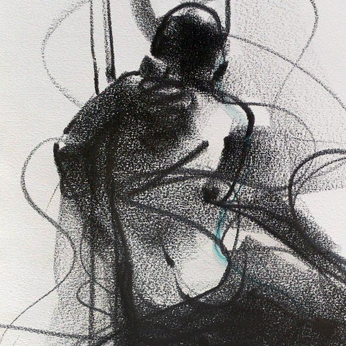 Nude Drawing-080 - SUJITH KUMAR GS MANDYA Art Studio Gallery (SKGSM Art Studio Gallery)