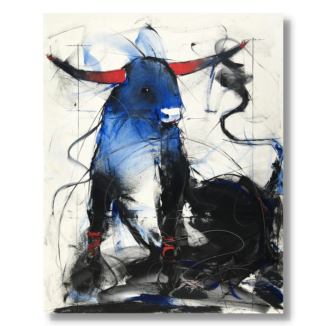Bull Painting-300