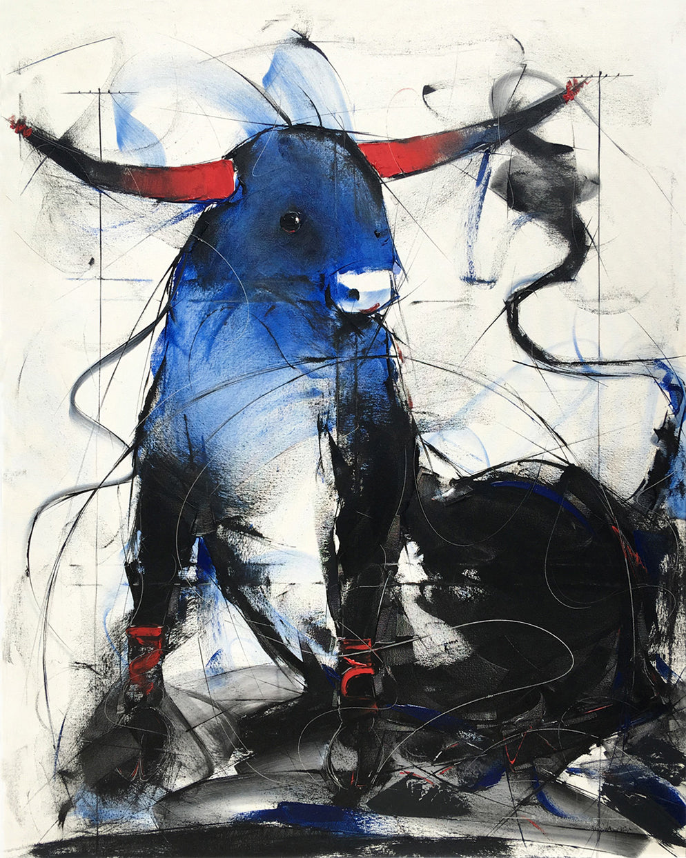 Bull Painting-300