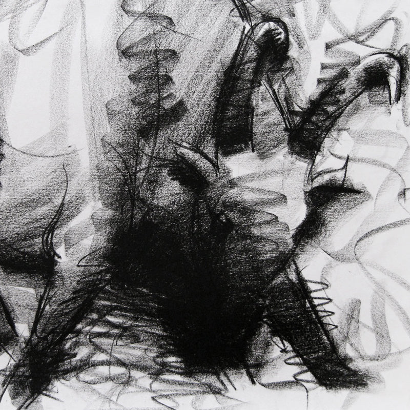 Bull Drawing-010 - SUJITH KUMAR GS MANDYA Art Studio Gallery (SKGSM Art Studio Gallery)
