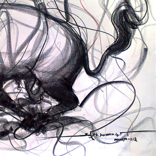 Bull Drawing-103