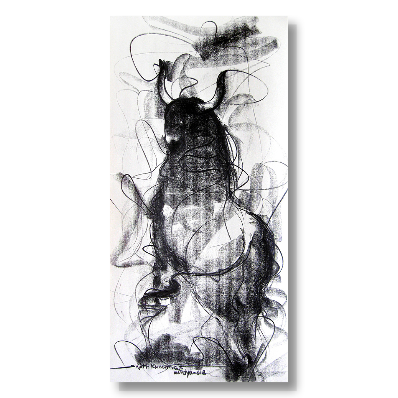 Bull Drawing-114
