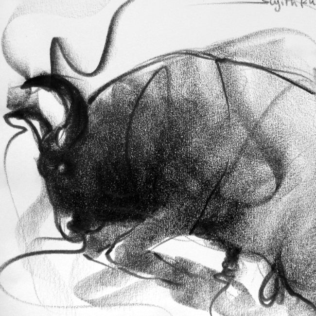 Bull Drawing-119a