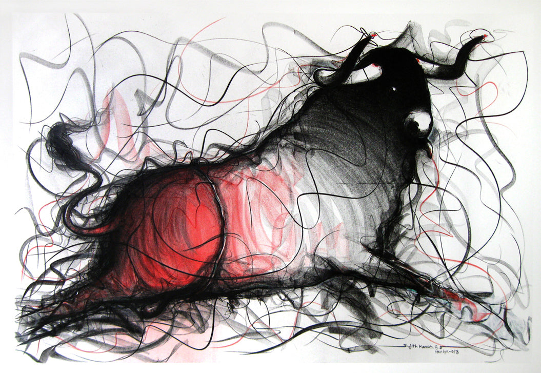 Bull Drawing-121