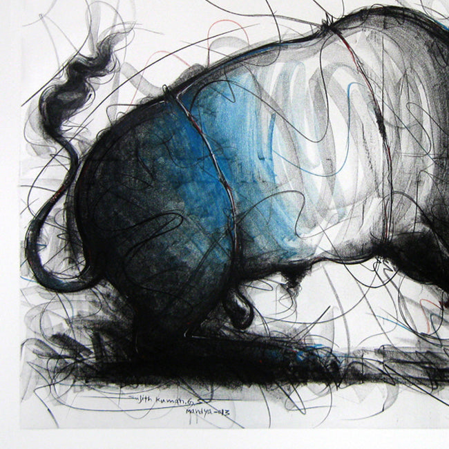Bull Drawing-124