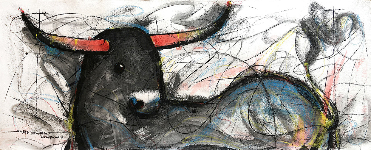 Bull Drawing-652