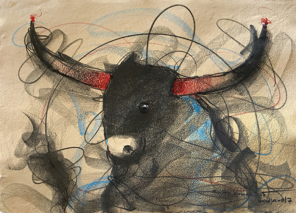 Bull Drawing-655