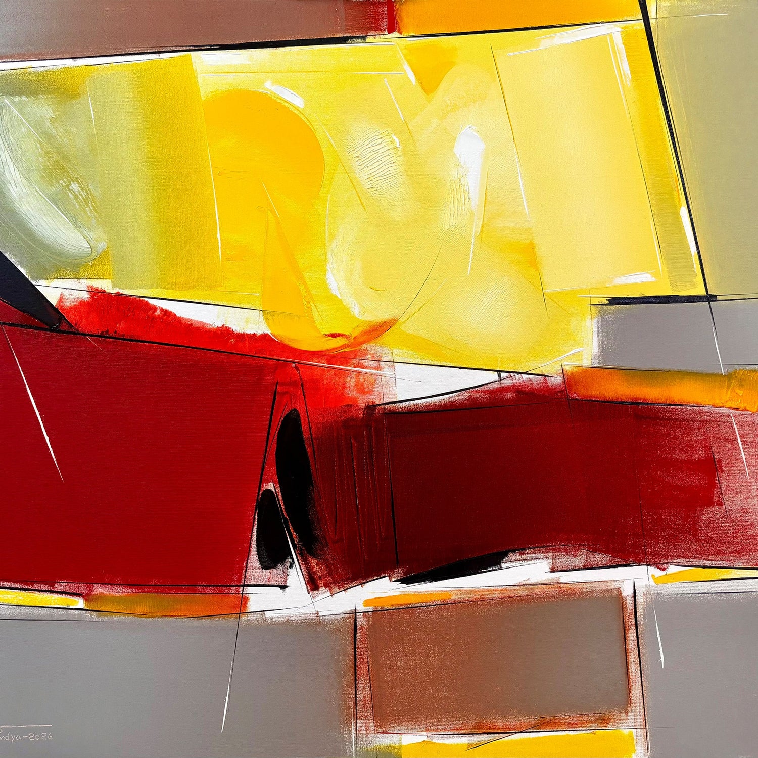 Rhythms of Serenity – Abstract Series