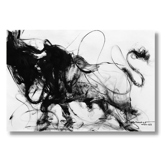 Bull Drawing-983