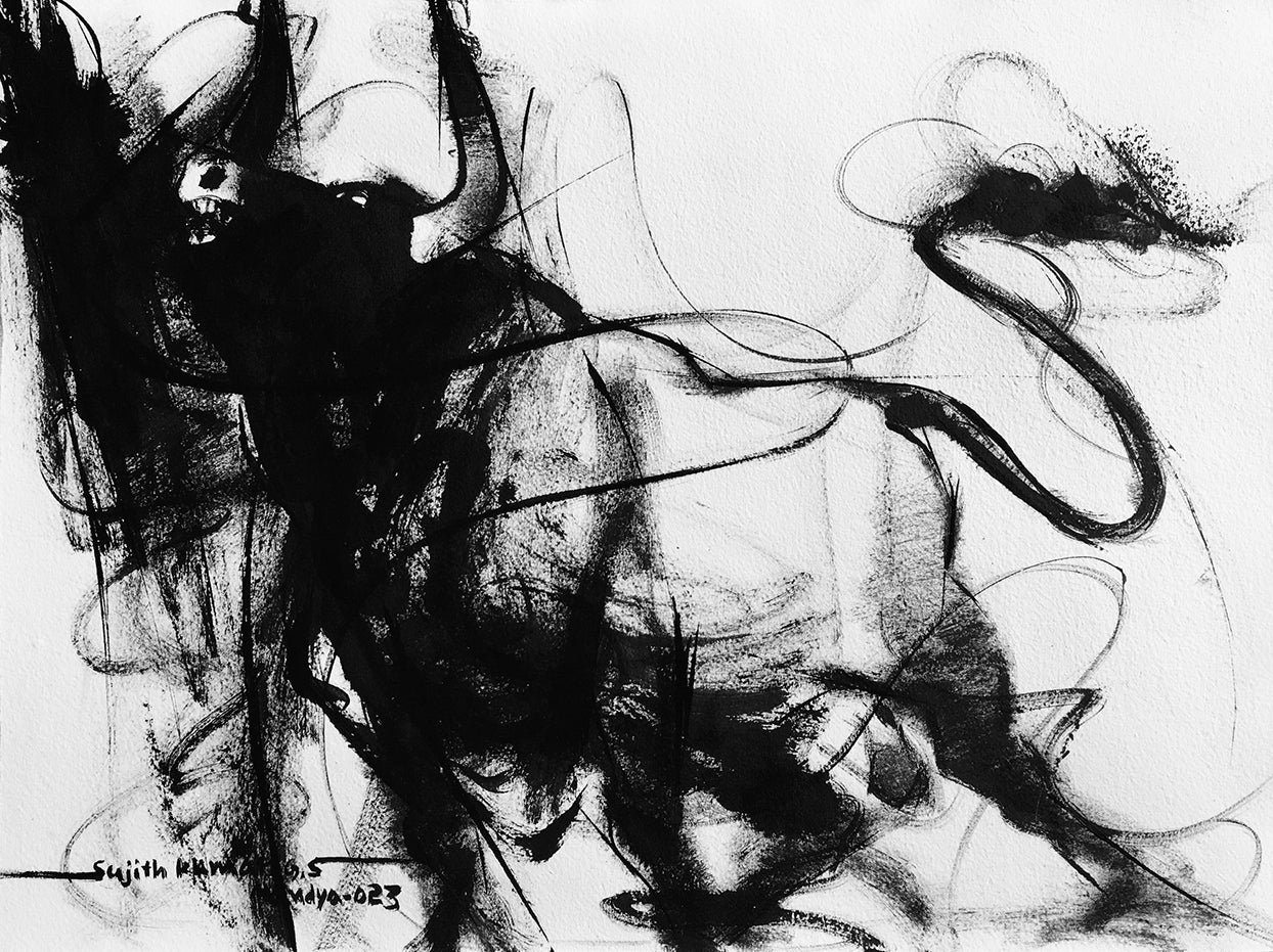 Bull Drawing-980