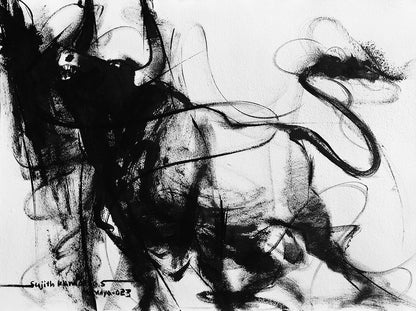 Bull Drawing-980