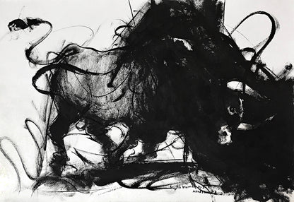 Bull Drawing-984