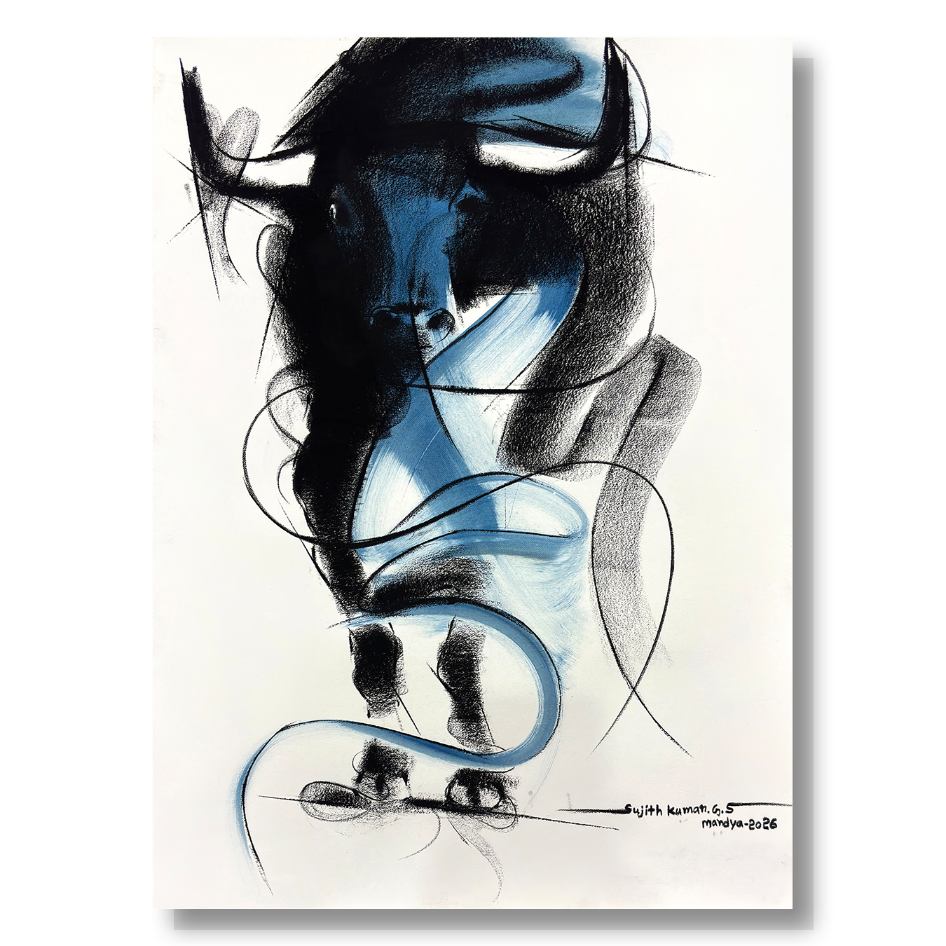 Bull Drawing-1001
