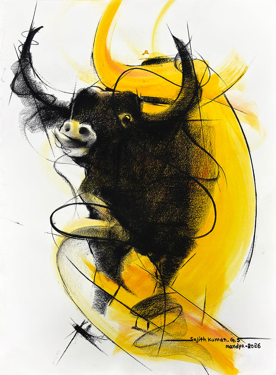 Bull Drawing-1002