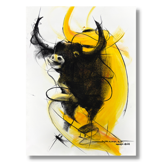 Bull Drawing-1002