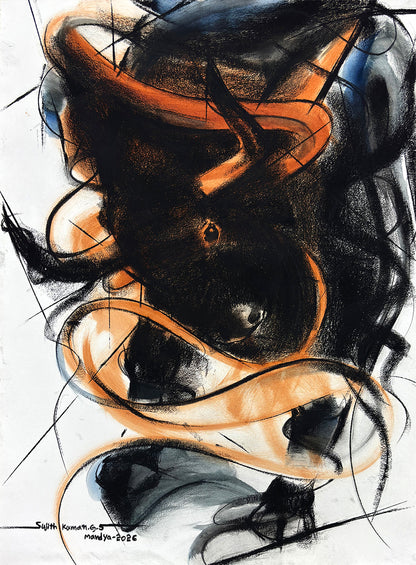 Bull Drawing-1003