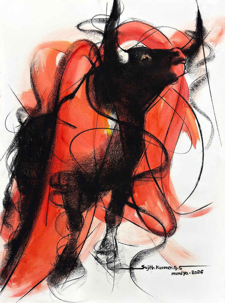 Bull Drawing-1004