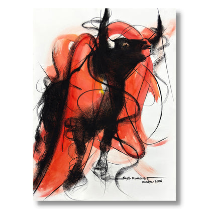 Bull Drawing-1004