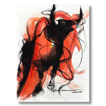 Bull Drawing-1004