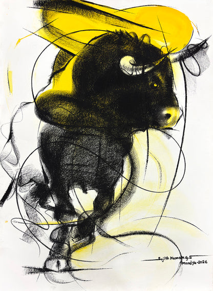 Bull Drawing-1006