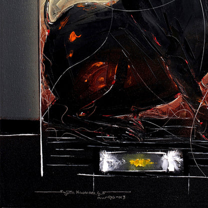 Bull-106 - SUJITH KUMAR GS MANDYA Art Studio Gallery (SKGSM Art Studio Gallery)