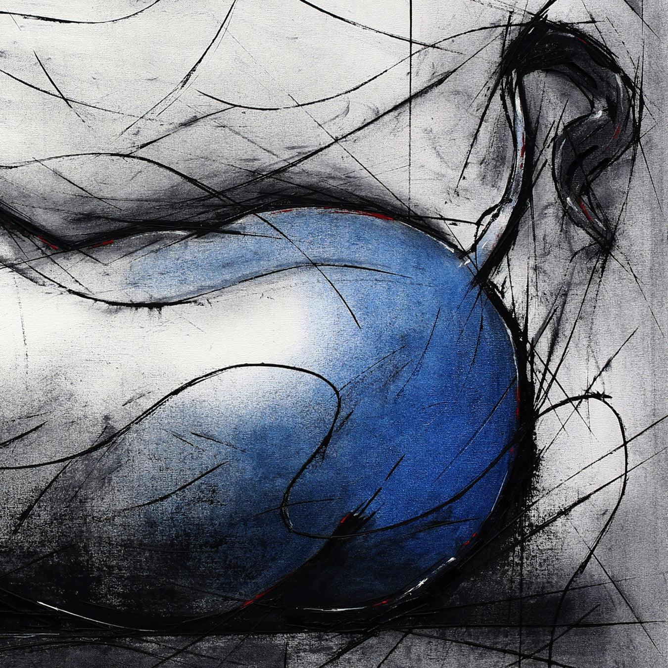 Bull-108 - SUJITH KUMAR GS MANDYA Art Studio Gallery (SKGSM Art Studio Gallery)