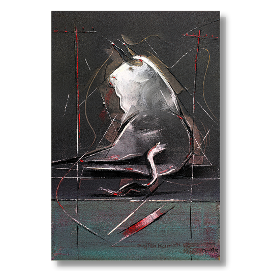 Bull-110 - SUJITH KUMAR GS MANDYA Art Studio Gallery (SKGSM Art Studio Gallery)