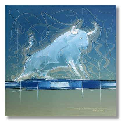 Bull-96 - SUJITH KUMAR GS MANDYA Art Studio Gallery (SKGSM Art Studio Gallery)