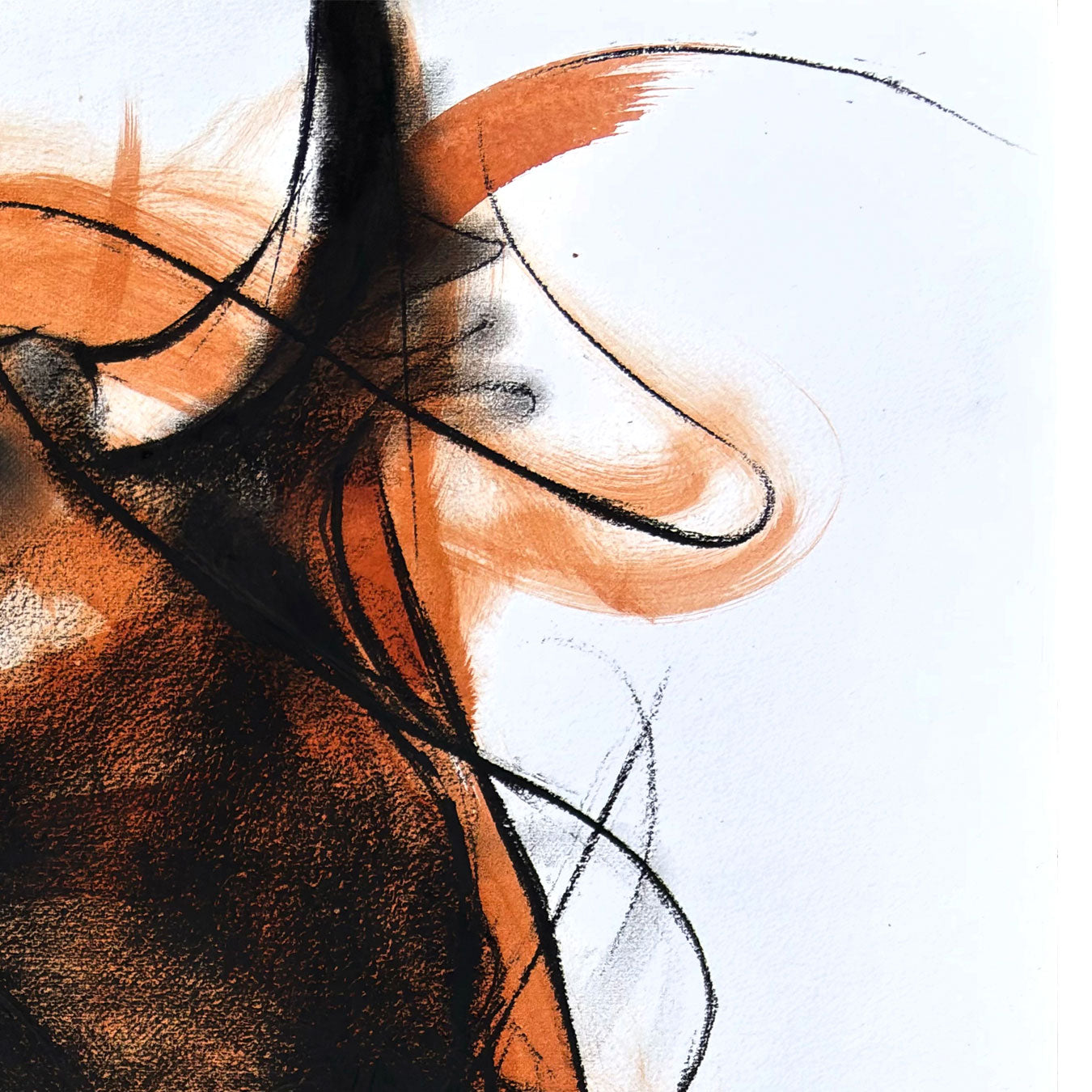 Bull-998 - SUJITH KUMAR GS MANDYA Art Studio Gallery (SKGSM Art Studio Gallery)