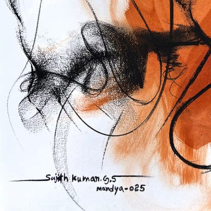 Bull-998 - SUJITH KUMAR GS MANDYA Art Studio Gallery (SKGSM Art Studio Gallery)