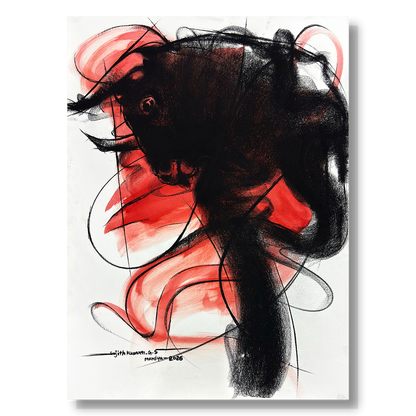 Bull Drawing-1000