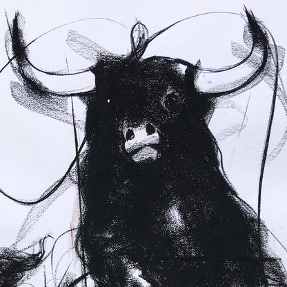 Bull Drawing-986