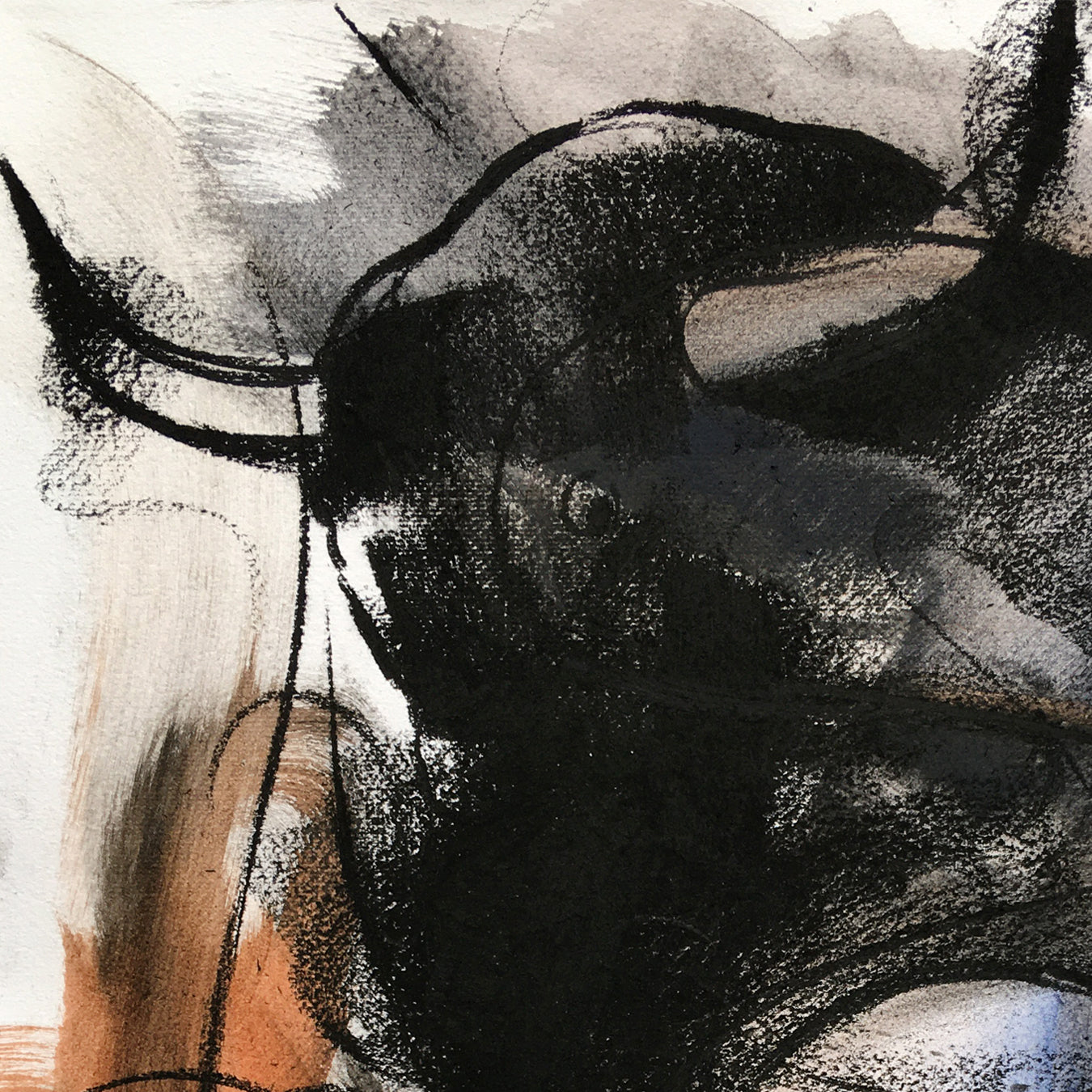 Bull Drawing-990