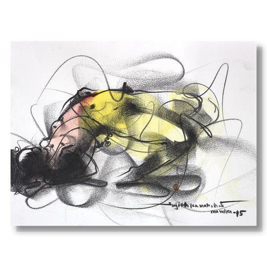 Nude Drawing-163 - SUJITH KUMAR GS MANDYA Art Studio Gallery (SKGSM Art Studio Gallery)