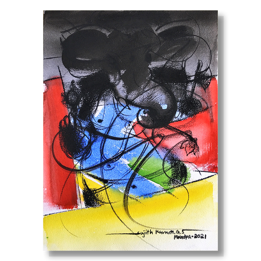 Ganesha-52 - SUJITH KUMAR GS MANDYA Art Studio Gallery (SKGSM Art Studio Gallery)