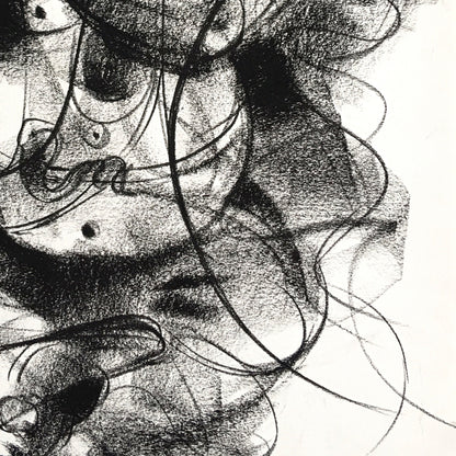 Charcoal Ganesha-8 - SUJITH KUMAR GS MANDYA Art Studio Gallery (SKGSM Art Studio Gallery)